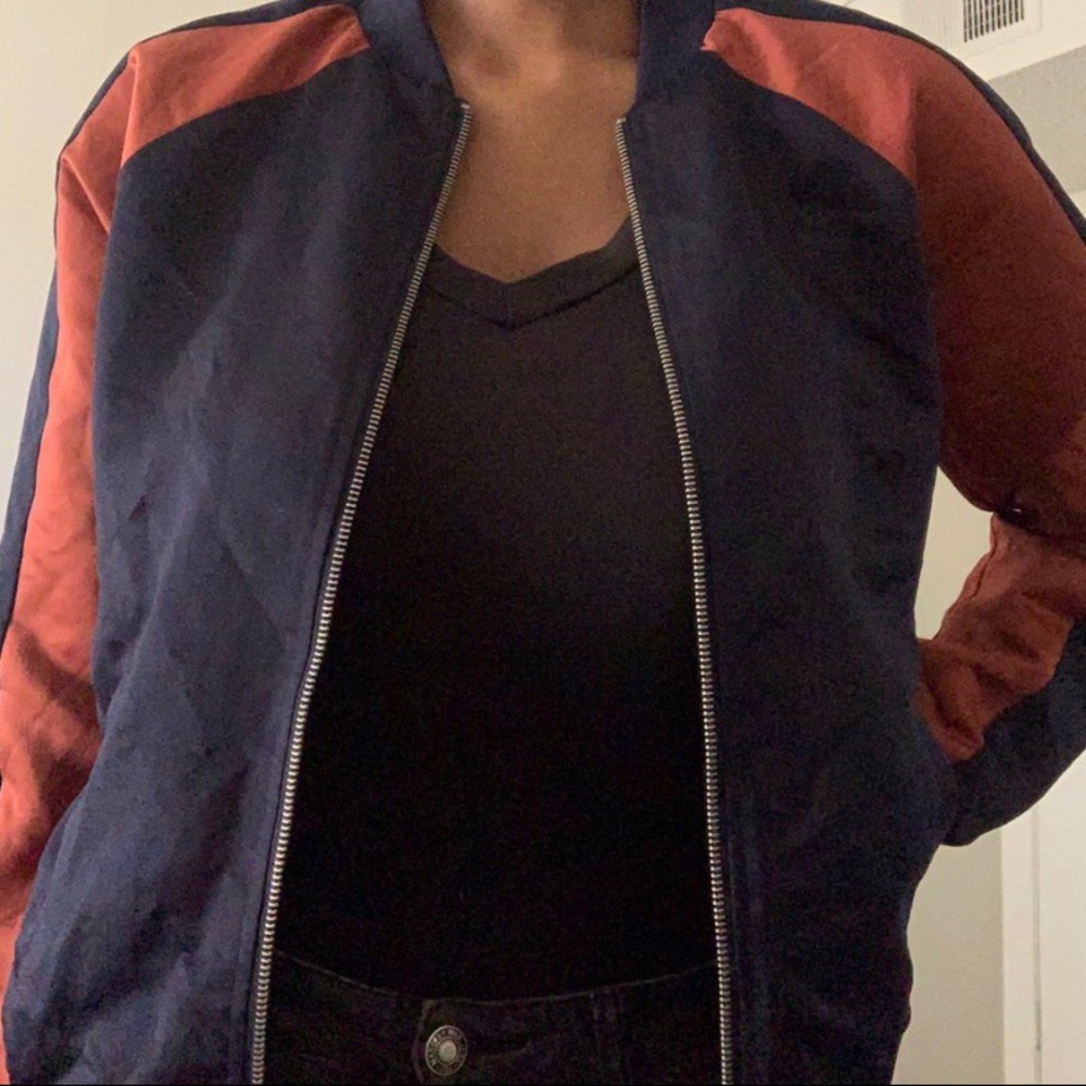 small forever 21 bomber jacket
